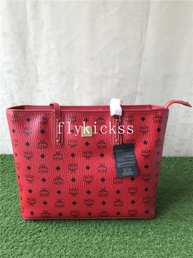 MCM Red Handbag